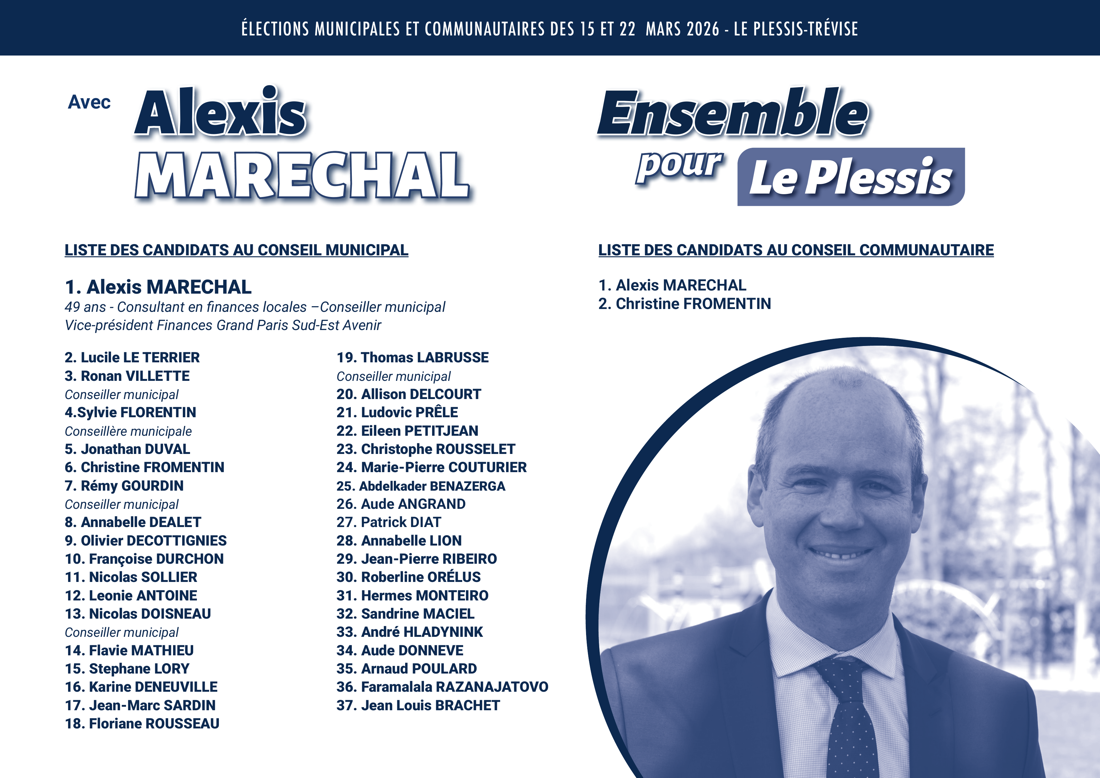 Bulletin de vote - Alexis Maréchal